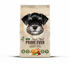 Prime Ever Fresh Meat Puppy Индейка с рисом полнорационный сухой корм для щенков с 1 месяца 0,9 кг