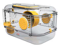 ZOLUX Клетка для грызунов Rody 3 Mini, 330x210x180мм, цвет ярко-желтый