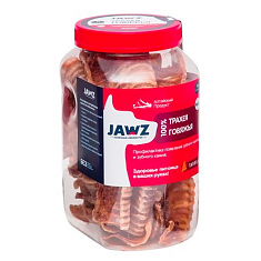 JAWZ Лакомства Трахея говяжья L БАНКА, 500 г