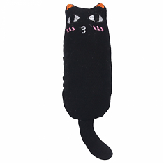 Игрушка для кошек Котик с кошачьей мятой (16х5х3,5 см), микс, NUNBELL
