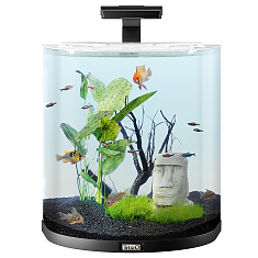 Tetra AquaArt Explorer Line LED 60 л - аквариумный комплекс "Полумесяц"