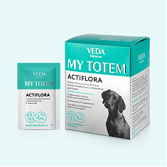 MY TOTEM ACTIFLORA синбиотический комплекс для собак (30 саше)