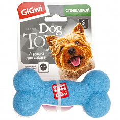 CATCH & FETCH Игрушка для собак Кость малая с пищалкой, 11см