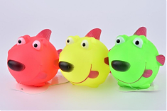 Игрушка для собак Рыбка-пищалка (12 х 6 см), микс, NUNBELL
