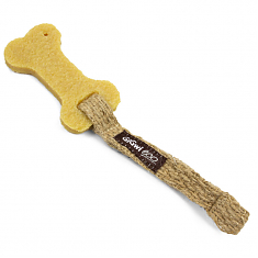 GUM GUM DOG ECO Игрушка для собак Маленькая кость из экорезины, 10см