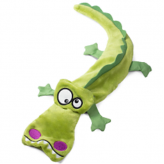 PLUSH FRIENDZ Игрушка для собак Крокодил с 4-мя пищалками, 38 см