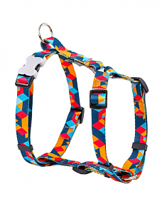 Шлейка Dog&Vogue Shape цветная 2,5см