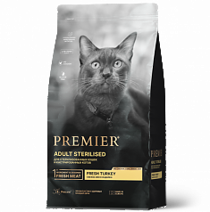 PREMIER CAT STERILISED Turkey 400гр (Индейка для стерилизованных кошек)
