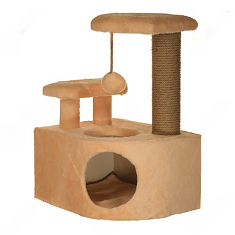 Домик-когтеточка НЕССИ (35х45х65 см), BLACK CAT