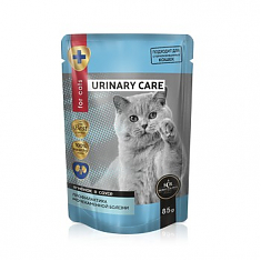 Secret For Pets Паучи для кошек Urinari care для проф. мочекам. болезни Ягненок/соус 85г