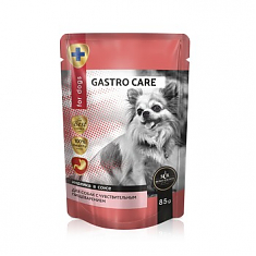 Secret For Pets Паучи для собак Gastro care с чувствительным пищ. Индейка в соусе 85г