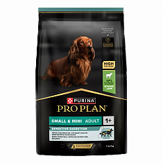 PRO PLAN SENSITIVE DIGESTION для собак мелких пород (ЯГНЕНОК), 7 кг