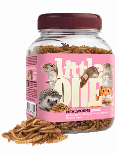 LITTLE ONE мучной червь для грызунов, 70 г