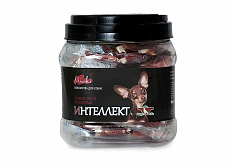 Лакомство ИНТЕЛЛЕКТ утиное мясо на сурими для собак мини пород, 440 г. GQ MINIKI.