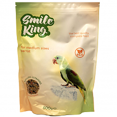 SMILE KING корм для средних попугаев, 500 г