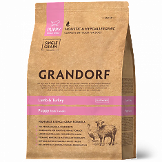 GRANDORF Puppy Lamb&Turkey 1кг