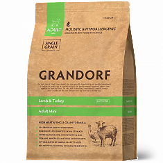 GRANDORF Mini Lamb&Turkey 3кг