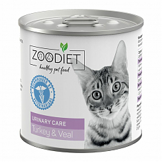 Zoodiet Urinary Care д/поддержания здоровья мочевыводящих путей с индейкой и телятиной диета 0,24 кг