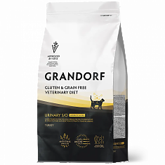 GRANDORF Cat Vet.Diet URINARY S/O MODERATE CALORIE Turkey (Индейка) 400 г