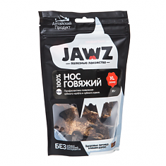 JAWZ Лакомства Нос говяжий XL, 95 г