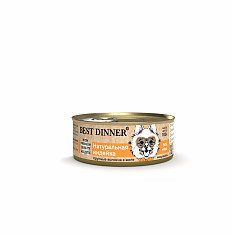 Best Dinner High Premium консервы для собак и щенков (НАТУРАЛЬНАЯ ИНДЕЙКА), 100 г
