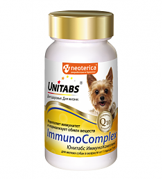 UNITABS ImmunoComplex для иммунитета для мелких собак, 100 табл