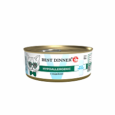 Best Dinner Vet Profi Hypoallergenic консервы для кошек и котят (ИНДЕЙКА), 100 г