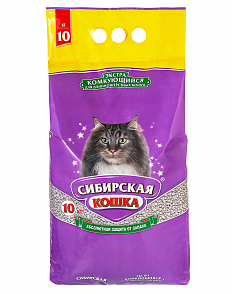 Сибирская Кошка ЭКСТРА комкующийся, 10л