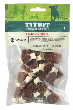 Лакомство Ножки утиные, 55 г. ЗОЛОТАЯ КОЛЛЕКЦИЯ.