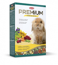 Padovan Premium Coniglietti сухой корм для кроликов 0,5 кг