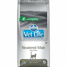 VET LIFE NEUTERED MALE для кастрированных котов 5 кг
