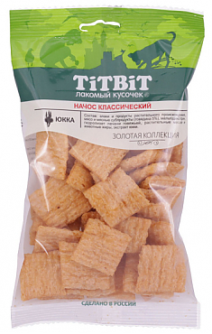Лакомство Начос классический для собак, 80 г. ЗОЛОТАЯ КОЛЛЕКЦИЯ.