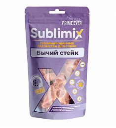 Prime Ever Sublimix Бычий стейк  лакомство для собак 0,055 кг