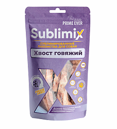 Prime Ever Sublimix Хвост говяжий лакомство для собак 0,1 кг