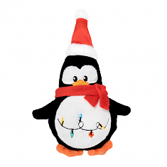  X-mas TALES Игрушка для собак Пингвин с пищалкой, 21 см