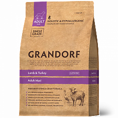 GRANDORF MAXI Lamb&Turkey 10кг