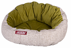 Лежак Подиум (флок) Olive (53х53х21\12) XODY