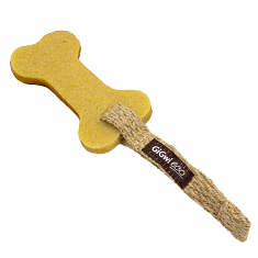 GUM GUM DOG ECO Игрушка для собак Большая кость из экорезины, 11см