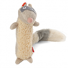 PLUSH FRIENDZ Игрушка для собак Енот с пищалкой 17см