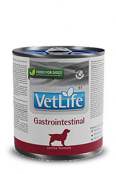 VET LIFE GASTROINTESTINAL паштет для собак (восстановление пищеварения), 300 г.