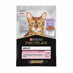 PRO PLAN DELICATE DIGESTION для кошек (ИНДЕЙКА, СОУС), 85г