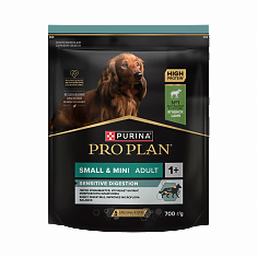 PRO PLAN SENSITIVE DIGESTION для собак мелких пород (ЯГНЕНОК), 700 г