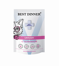 Best Dinner Vet Profi Urinary кусочки в соусе Телятина 85 г.