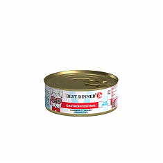 Best Dinner Vet Profi Gastrointestinal консервы для собак (ГОВЯДИНА, СЕРДЦЕ),