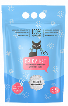 CC-CAT Наполнитель силикагель (пакет) 3,8л