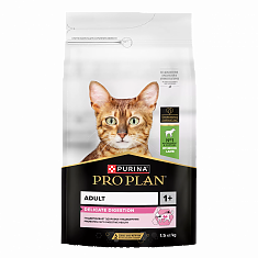 PRO PLAN DELICATE DIGESTION для кошек (ЯГНЕНОК) 1,5кг