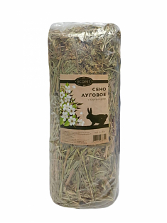 ECOPET Сено луговое с яблоневым цветом 400 гр 