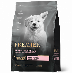 PREMIER Puppy Turkey 3 кг (Индейка для щенков)