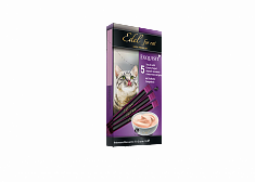 Лакомство EDEL CAT крем-суп для кошек (ЙОГУРТ СЛИВОЧНЫЙ, ИНДЕЙКА), 5 шт.
