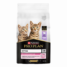 PRO PLAN DELICATE DIGESTION для котят (ИНДЕЙКА), 10кг